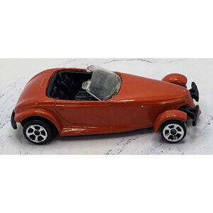 Maisto 1:64 Chrysler Prowler Burnt Orange Loose Plymouth Metal Body Toy Car